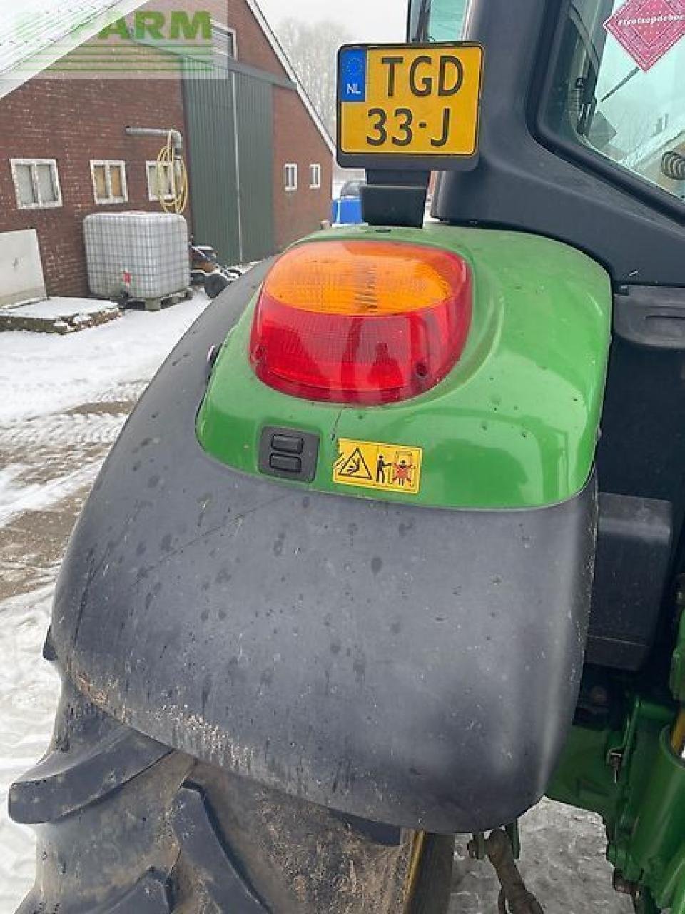 Traktor del tipo John Deere 6330, Gebrauchtmaschine en gg VEGHEL (Imagen 5)