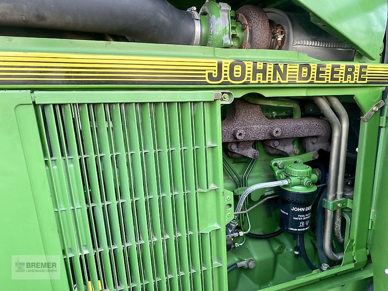 Traktor des Typs John Deere 6400 SE mit ausstellbarer Frontscheibe, Klima, 1. Hand, Gebrauchtmaschine in Asendorf (Bild 21)