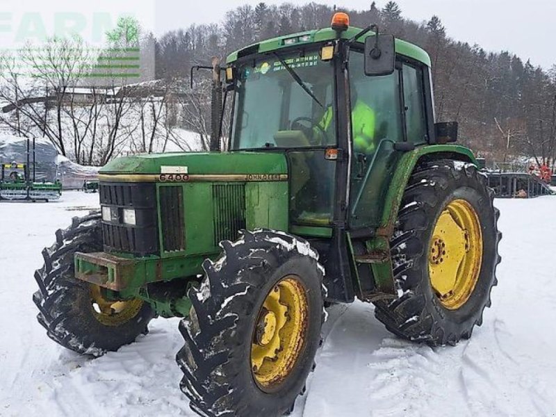 Traktor Türe ait John Deere 6400, Gebrauchtmaschine içinde GROBELNO (resim 1)
