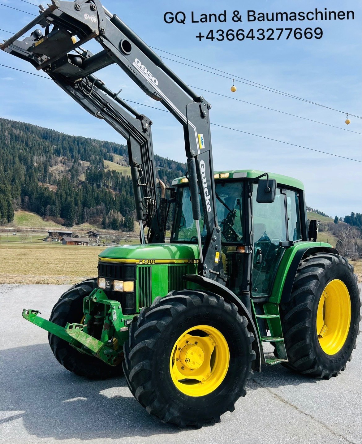 Traktor del tipo John Deere 6400, Gebrauchtmaschine en Bischofshofen (Imagen 1)
