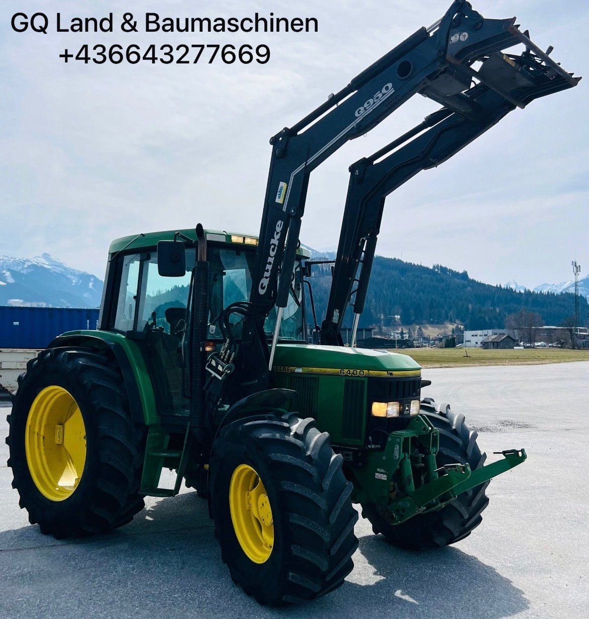 Traktor del tipo John Deere 6400, Gebrauchtmaschine en Bischofshofen (Imagen 2)