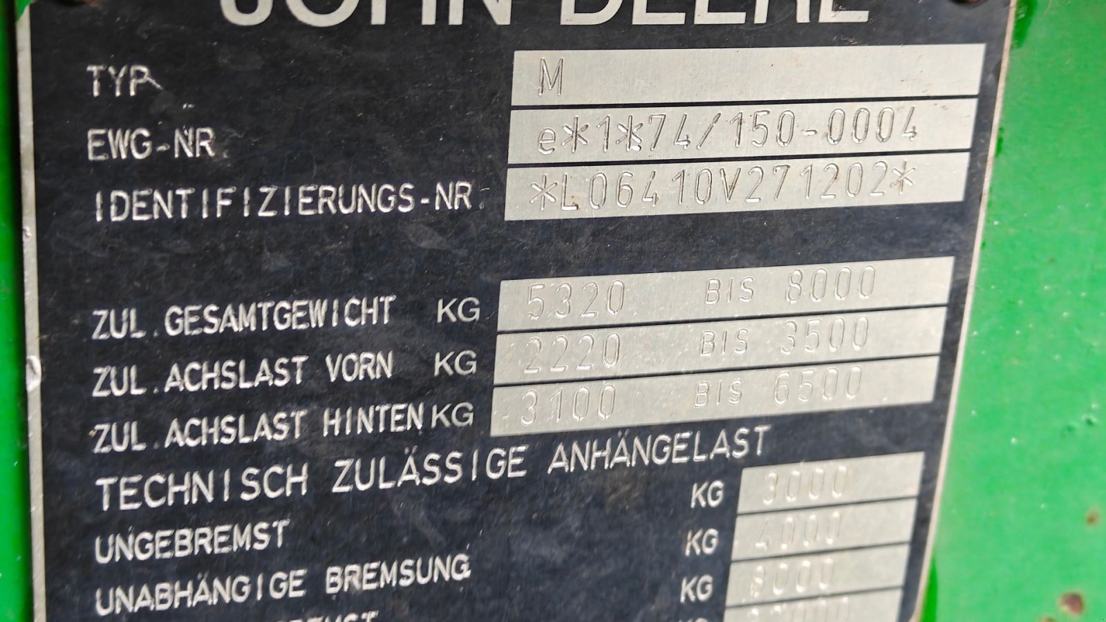 Traktor типа John Deere 6410, Gebrauchtmaschine в Holstebro (Фотография 17)