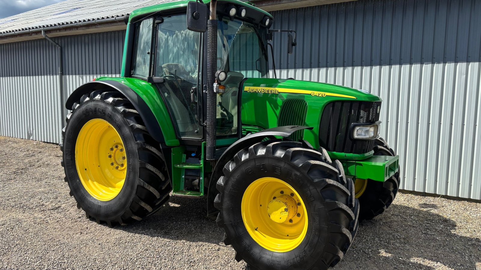 Traktor van het type John Deere 6420 AutoPower, Gebrauchtmaschine in Bælum (Foto 4)