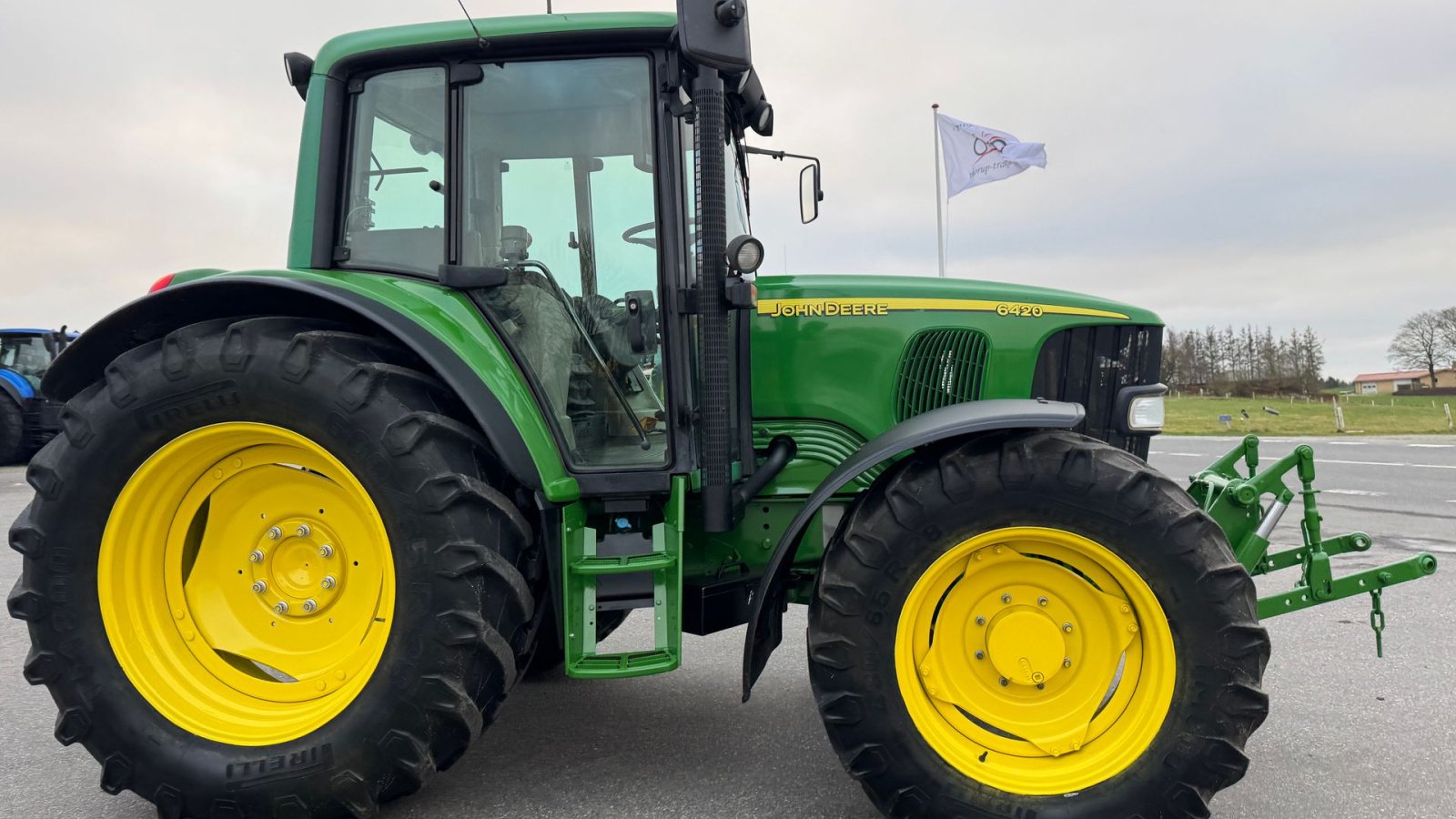 Traktor del tipo John Deere 6420 MED TLS AFFJEDRET FORAKSEL!, Gebrauchtmaschine en Nørager (Imagen 9)