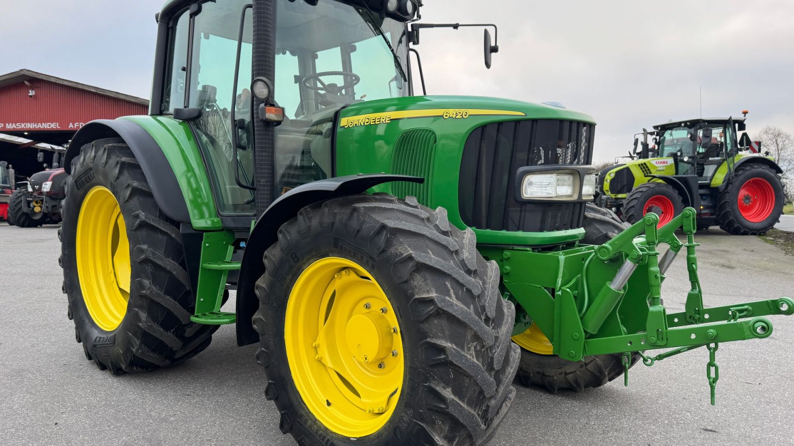 Traktor del tipo John Deere 6420 MED TLS AFFJEDRET FORAKSEL!, Gebrauchtmaschine en Nørager (Imagen 8)