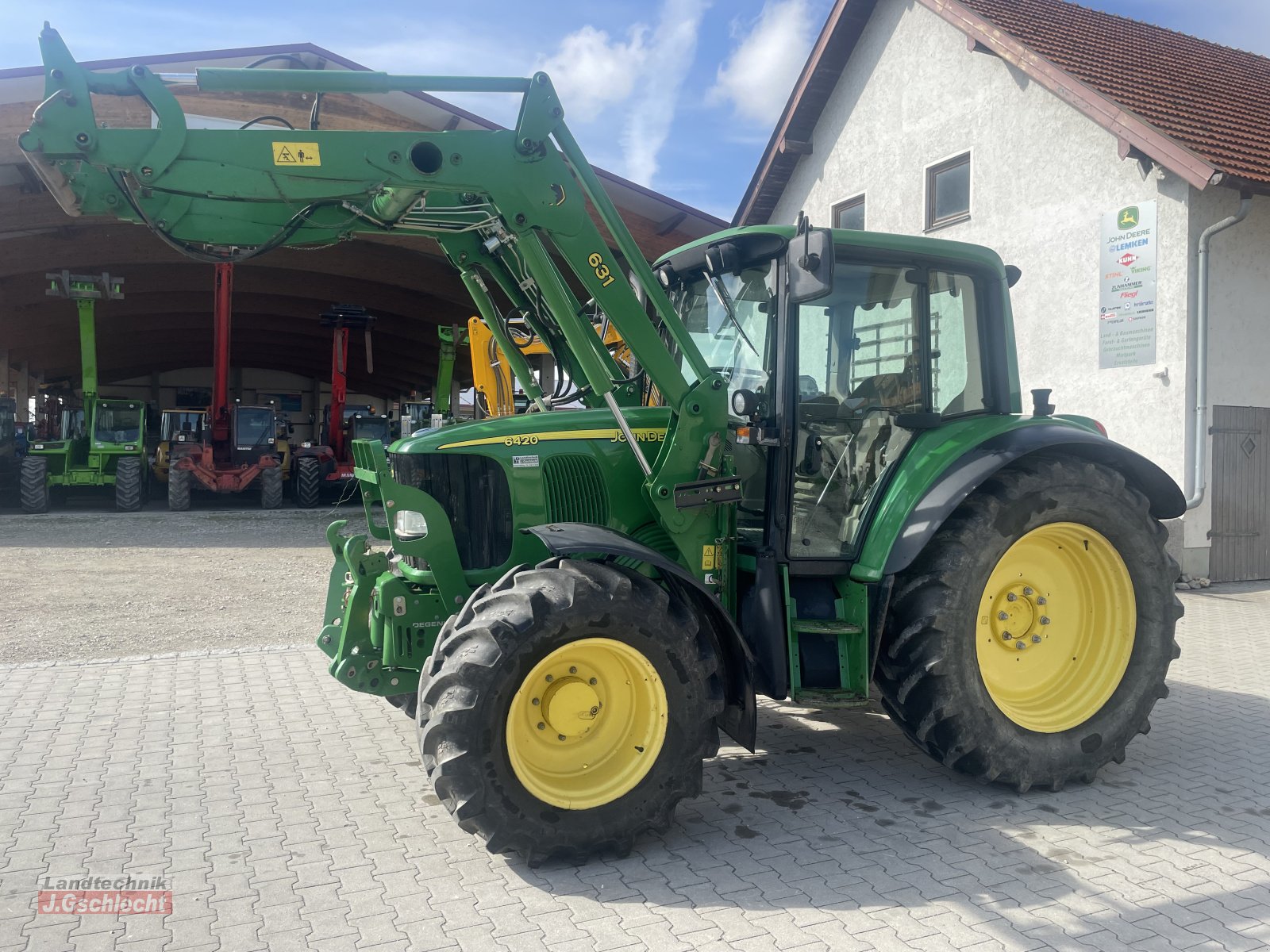 Traktor a típus John Deere 6420 Premium, Gebrauchtmaschine ekkor: Mühldorf (Kép 4)