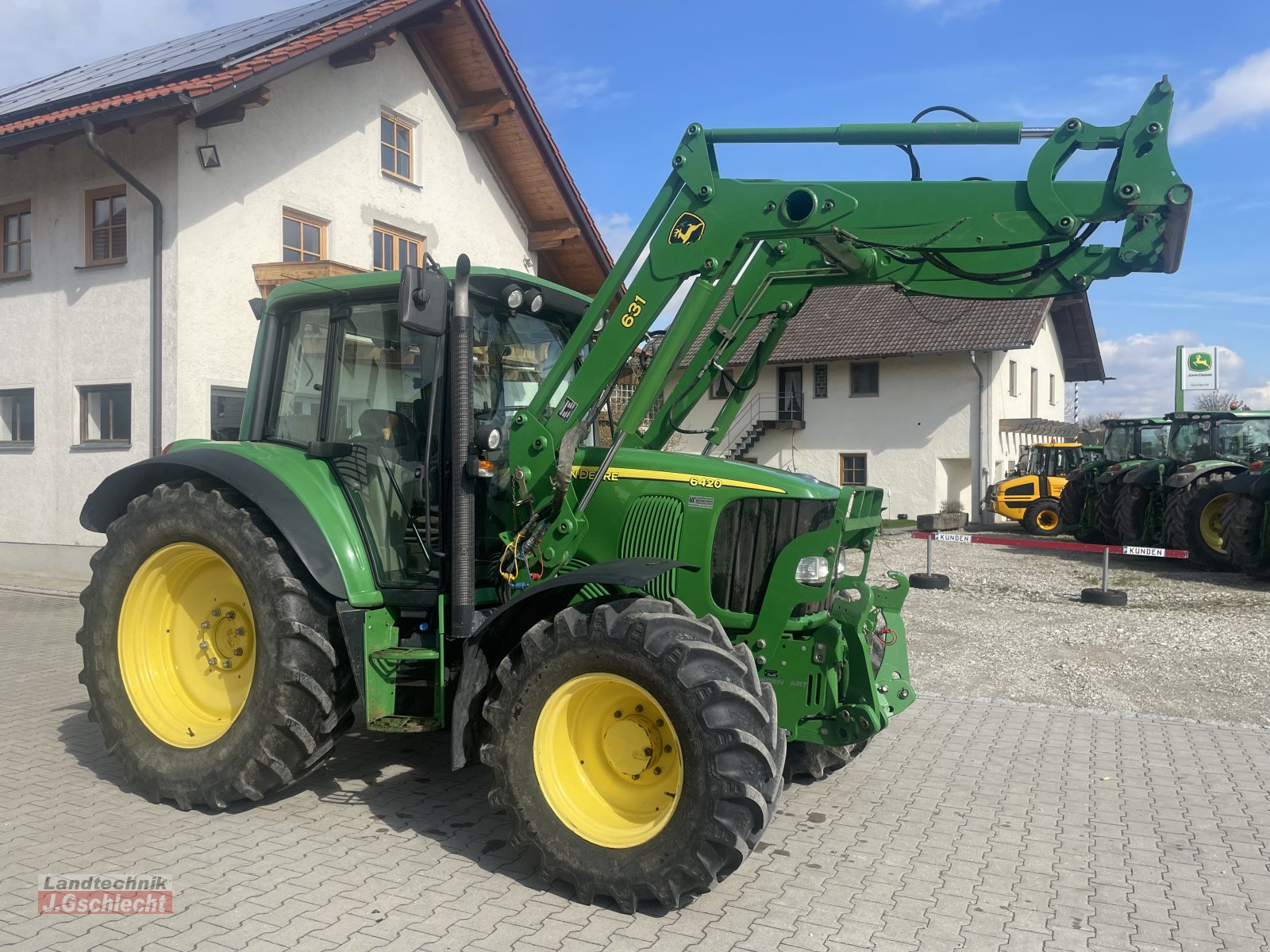 Traktor a típus John Deere 6420 Premium, Gebrauchtmaschine ekkor: Mühldorf (Kép 8)