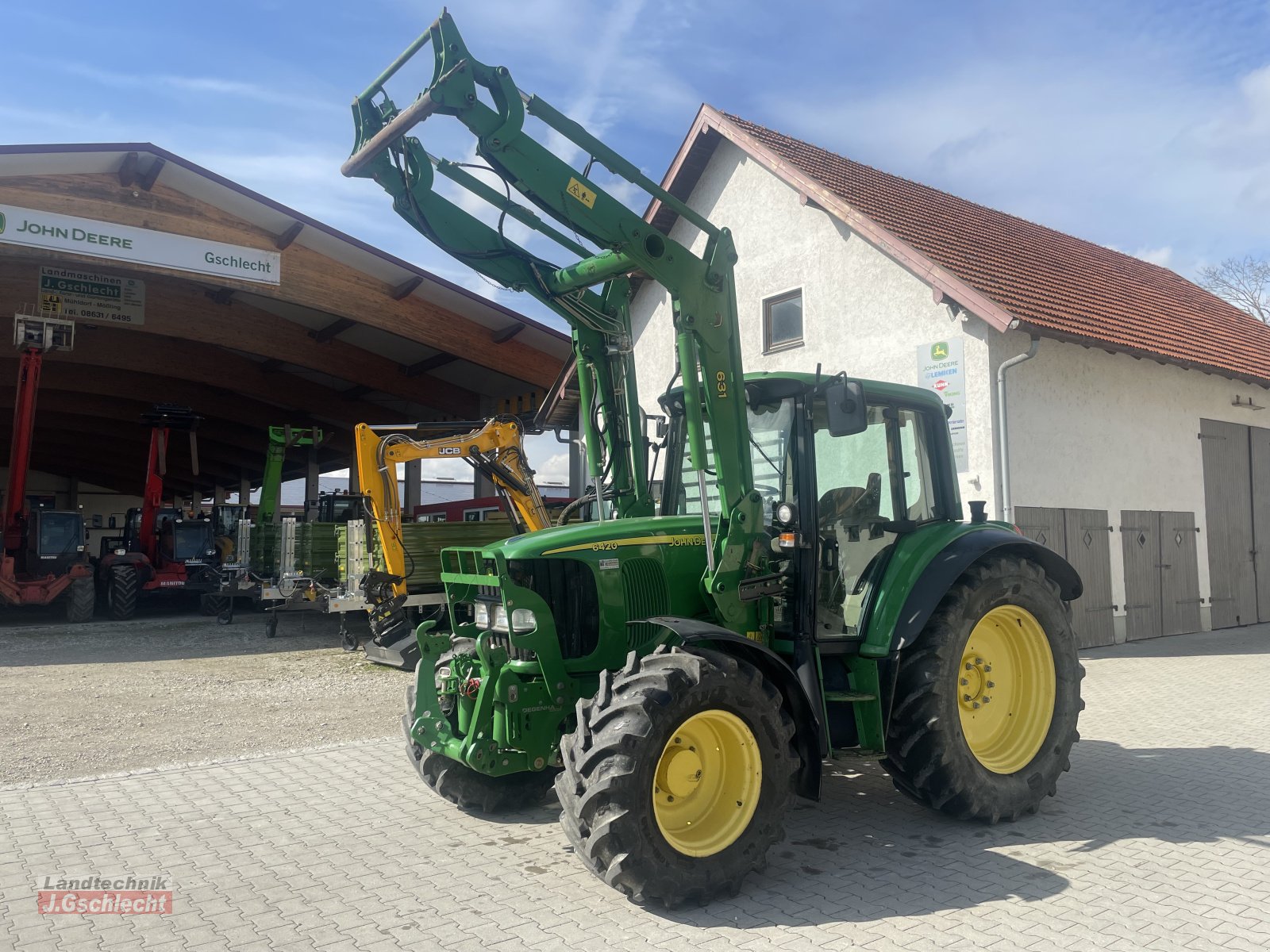 Traktor del tipo John Deere 6420 Premium, Gebrauchtmaschine en Mühldorf (Imagen 15)