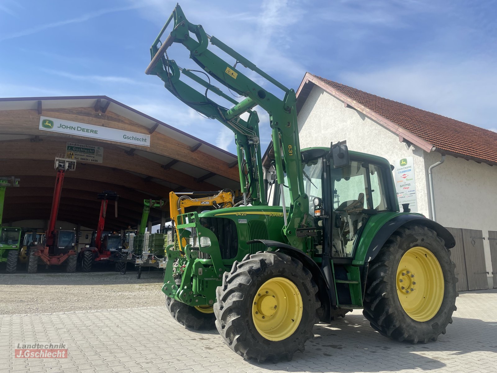 Traktor a típus John Deere 6420 Premium, Gebrauchtmaschine ekkor: Mühldorf (Kép 18)