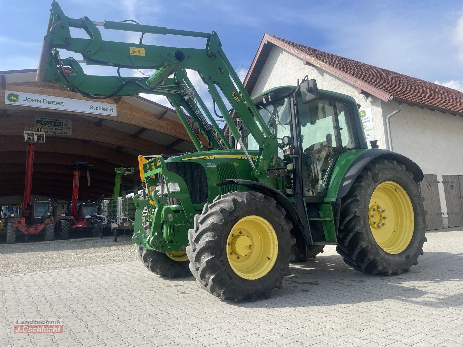 Traktor типа John Deere 6420 Premium, Gebrauchtmaschine в Mühldorf (Фотография 20)
