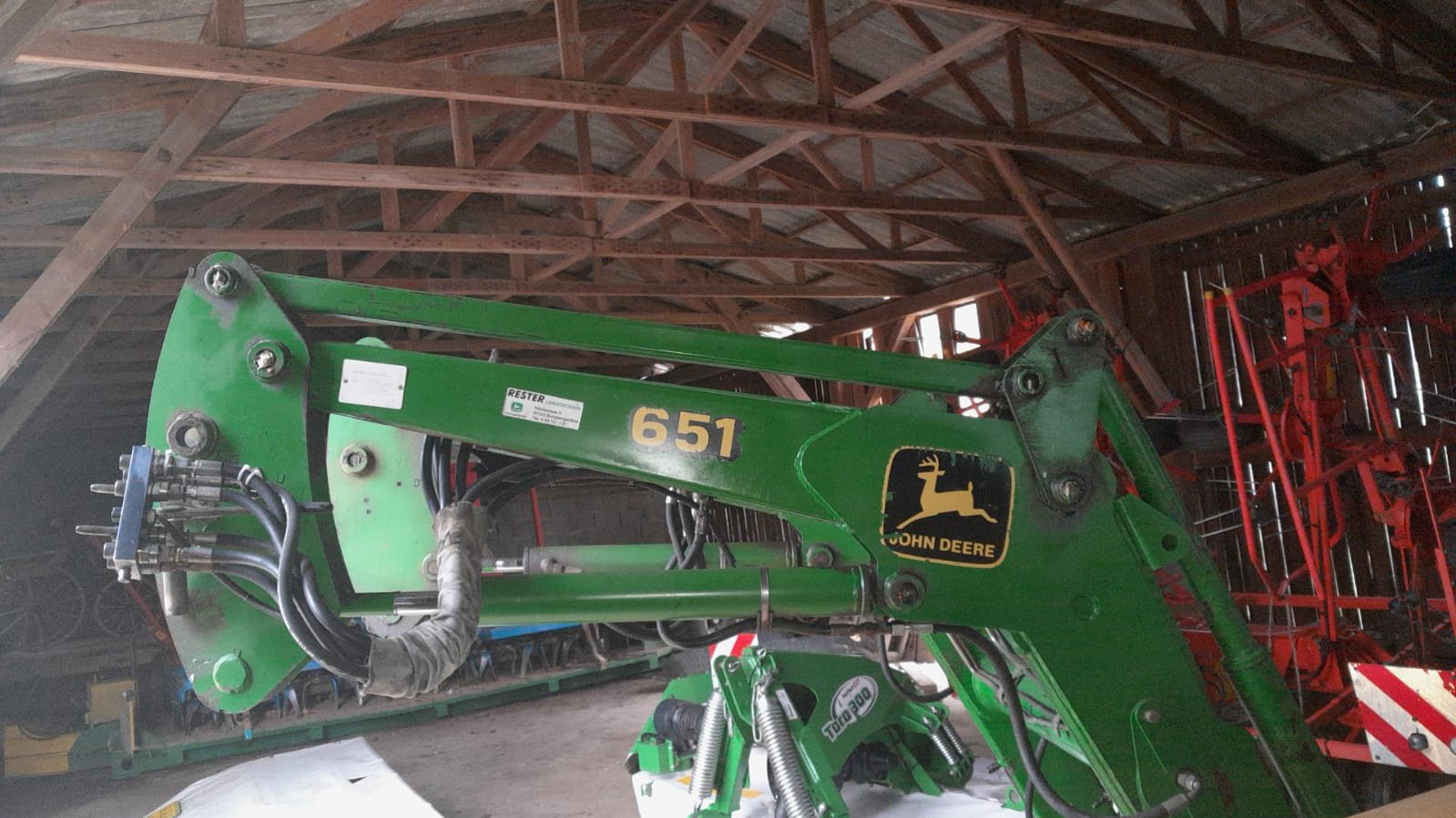 Traktor van het type John Deere 6420 Premium, Gebrauchtmaschine in Burglengenfeld (Foto 11)