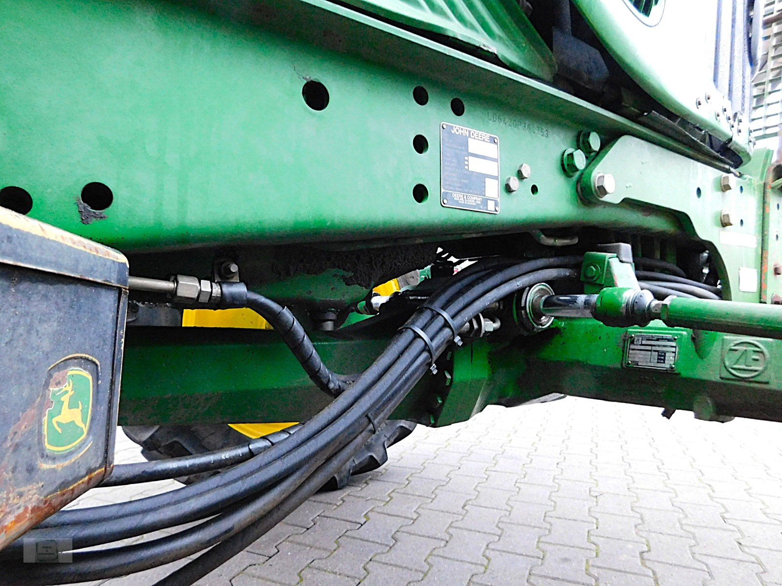 Traktor des Typs John Deere 6420 Premium, Gebrauchtmaschine in Gross-Bieberau (Bild 11)