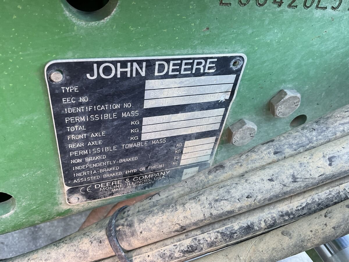 Traktor типа John Deere 6420 SE, Gebrauchtmaschine в Zwettl (Фотография 20)