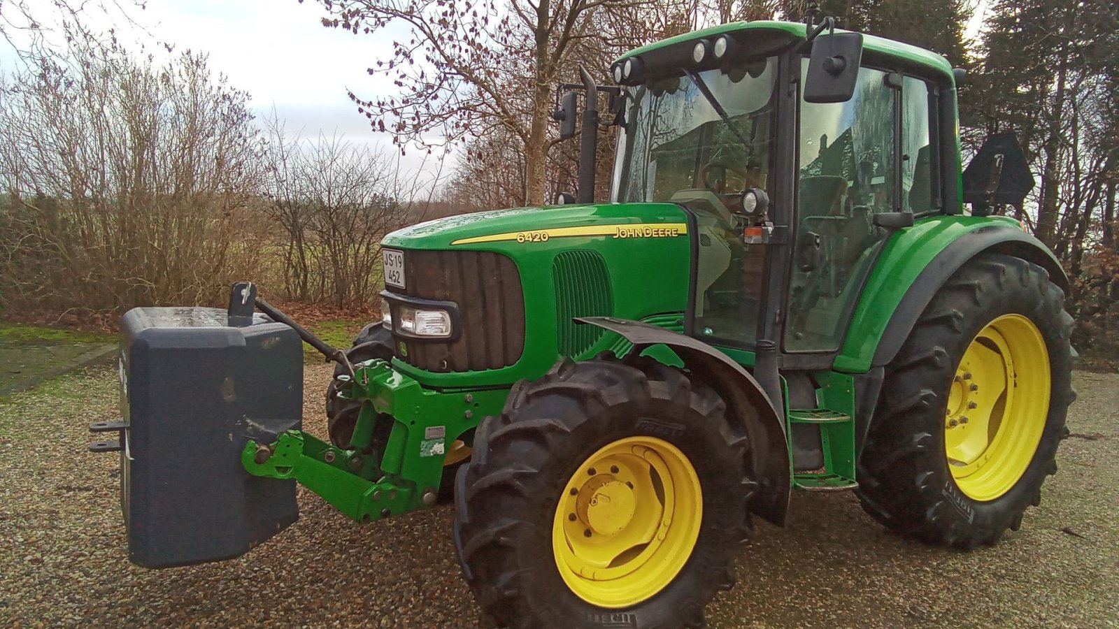 Traktor des Typs John Deere 6420, Gebrauchtmaschine in Varde (Bild 1)