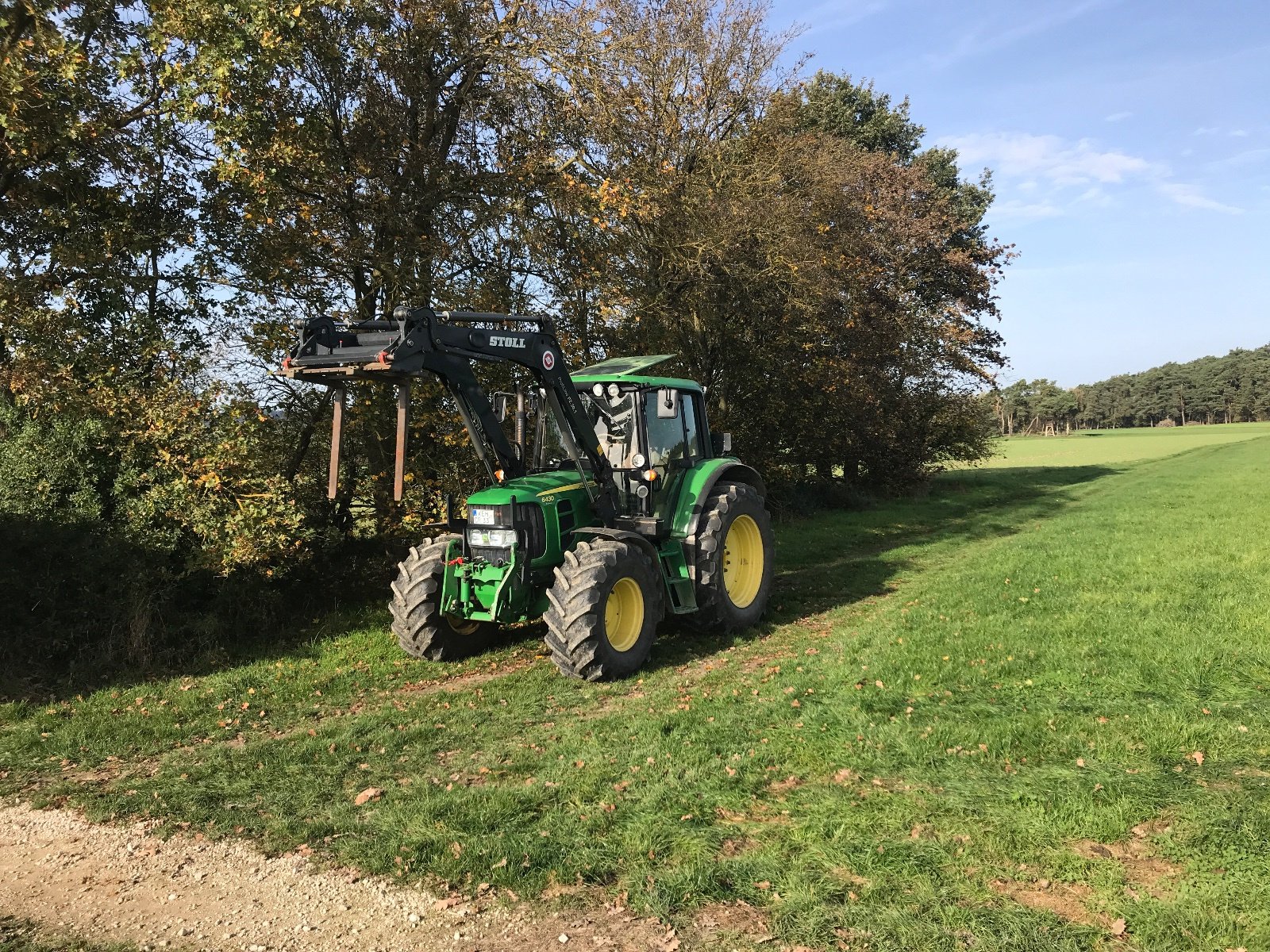 Traktor tip John Deere 6430  PREMIUM, Gebrauchtmaschine in Abensberg (Poză 1)