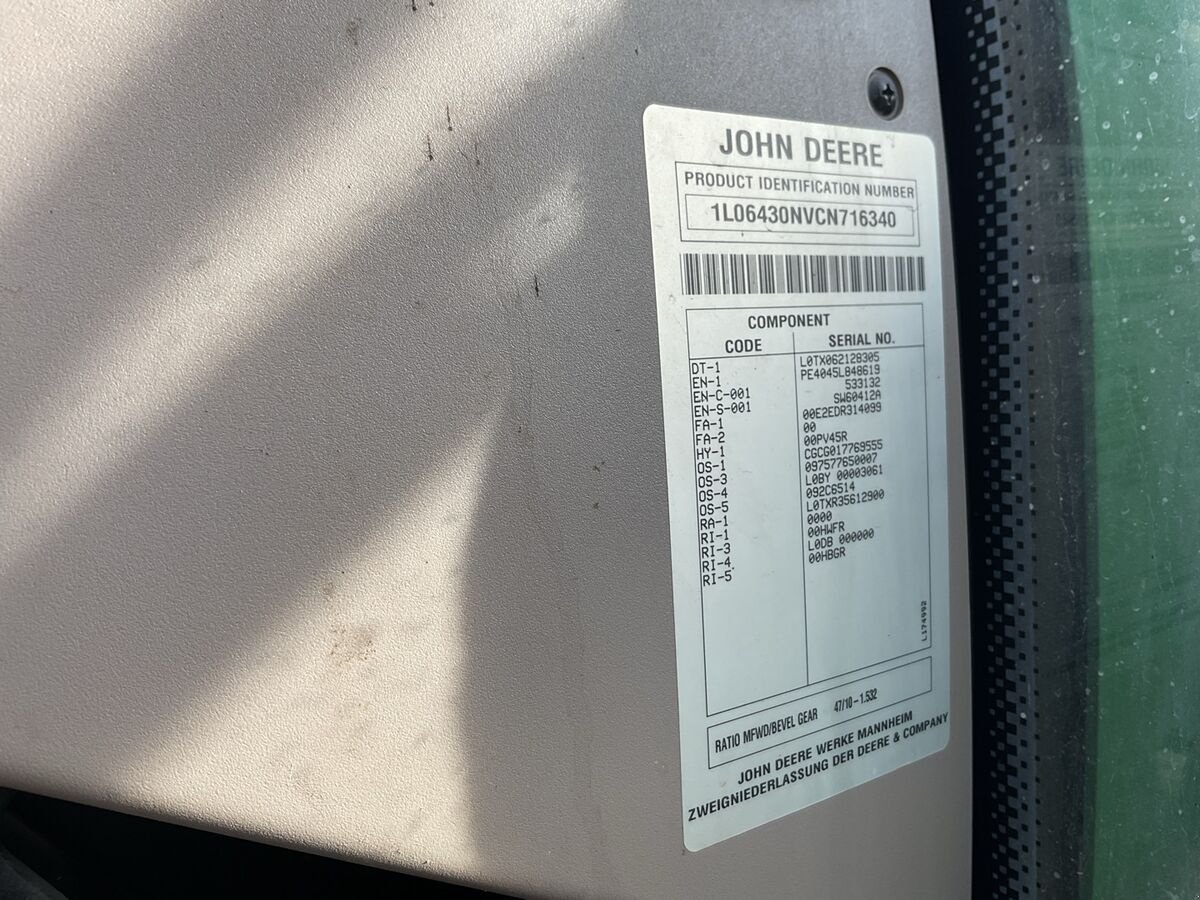 Traktor typu John Deere 6430, Gebrauchtmaschine v Zwettl (Obrázek 21)