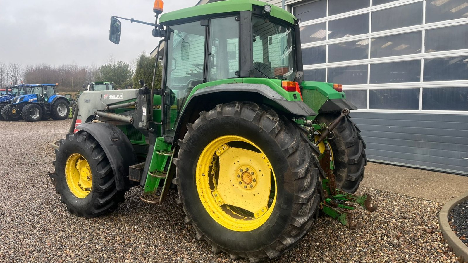 Traktor za tip John Deere 6506 Med frontlæsser og vendegear ved rattet samt nye fordæk, Gebrauchtmaschine u Lintrup (Slika 3)