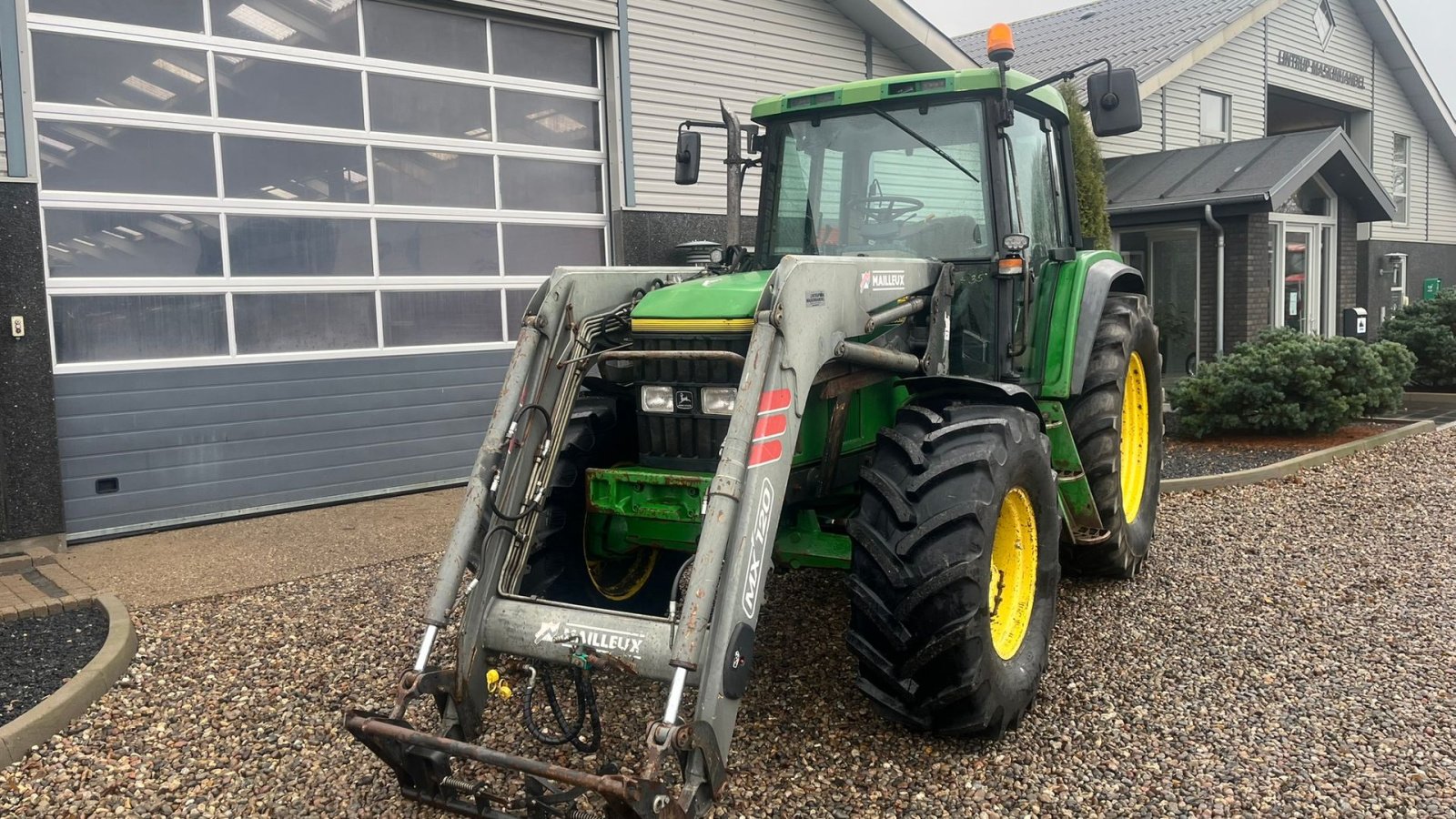 Traktor za tip John Deere 6506 Med frontlæsser og vendegear ved rattet samt nye fordæk, Gebrauchtmaschine u Lintrup (Slika 9)