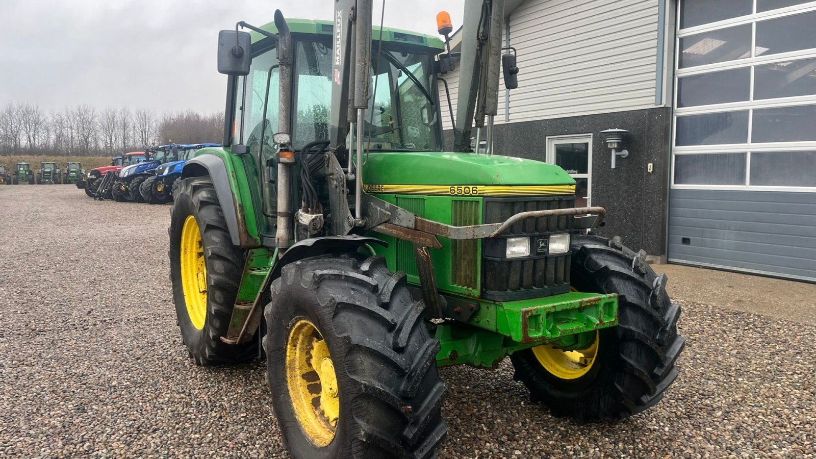 Traktor za tip John Deere 6506 Med frontlæsser og vendegear ved rattet samt nye fordæk, Gebrauchtmaschine u Lintrup (Slika 16)