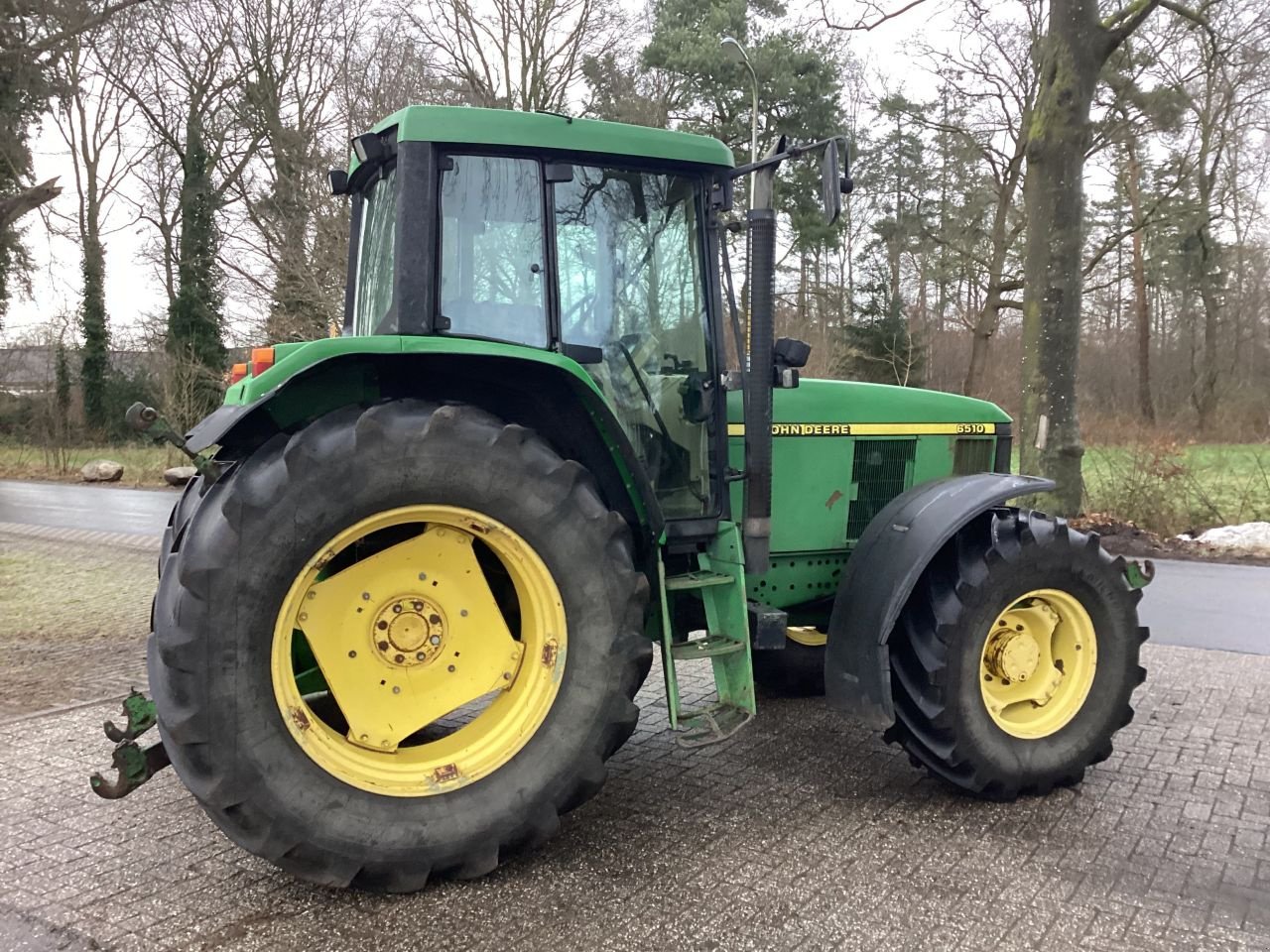 Traktor Türe ait John Deere 6510, Gebrauchtmaschine içinde Lettele (resim 4)