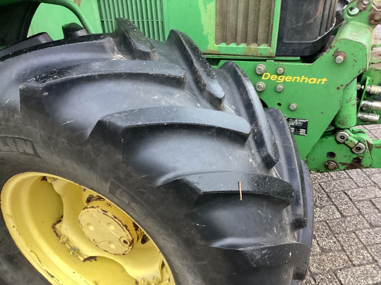 Traktor Türe ait John Deere 6510, Gebrauchtmaschine içinde Lettele (resim 10)