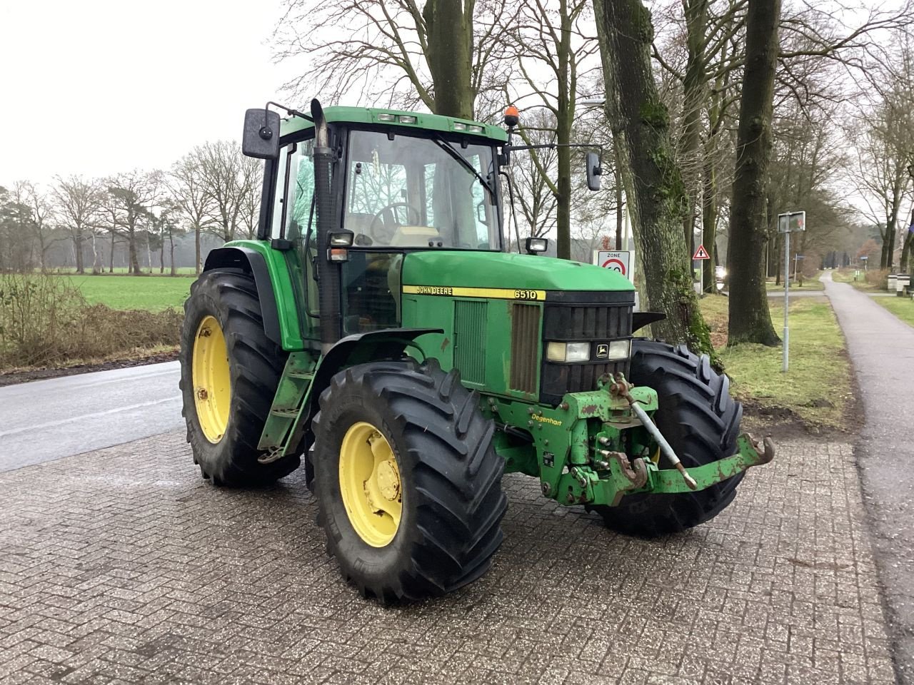Traktor Türe ait John Deere 6510, Gebrauchtmaschine içinde Lettele (resim 3)