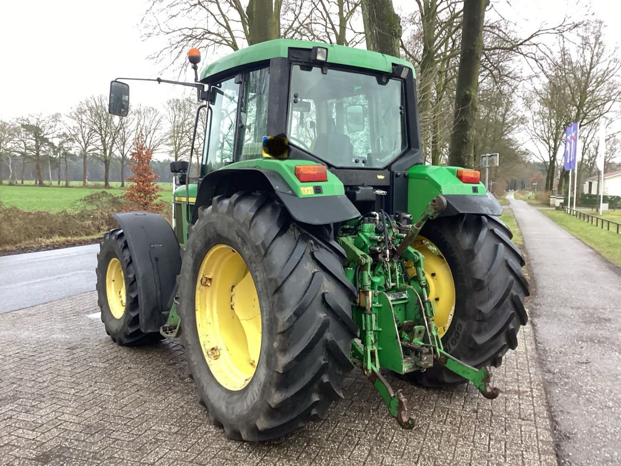 Traktor Türe ait John Deere 6510, Gebrauchtmaschine içinde Lettele (resim 7)