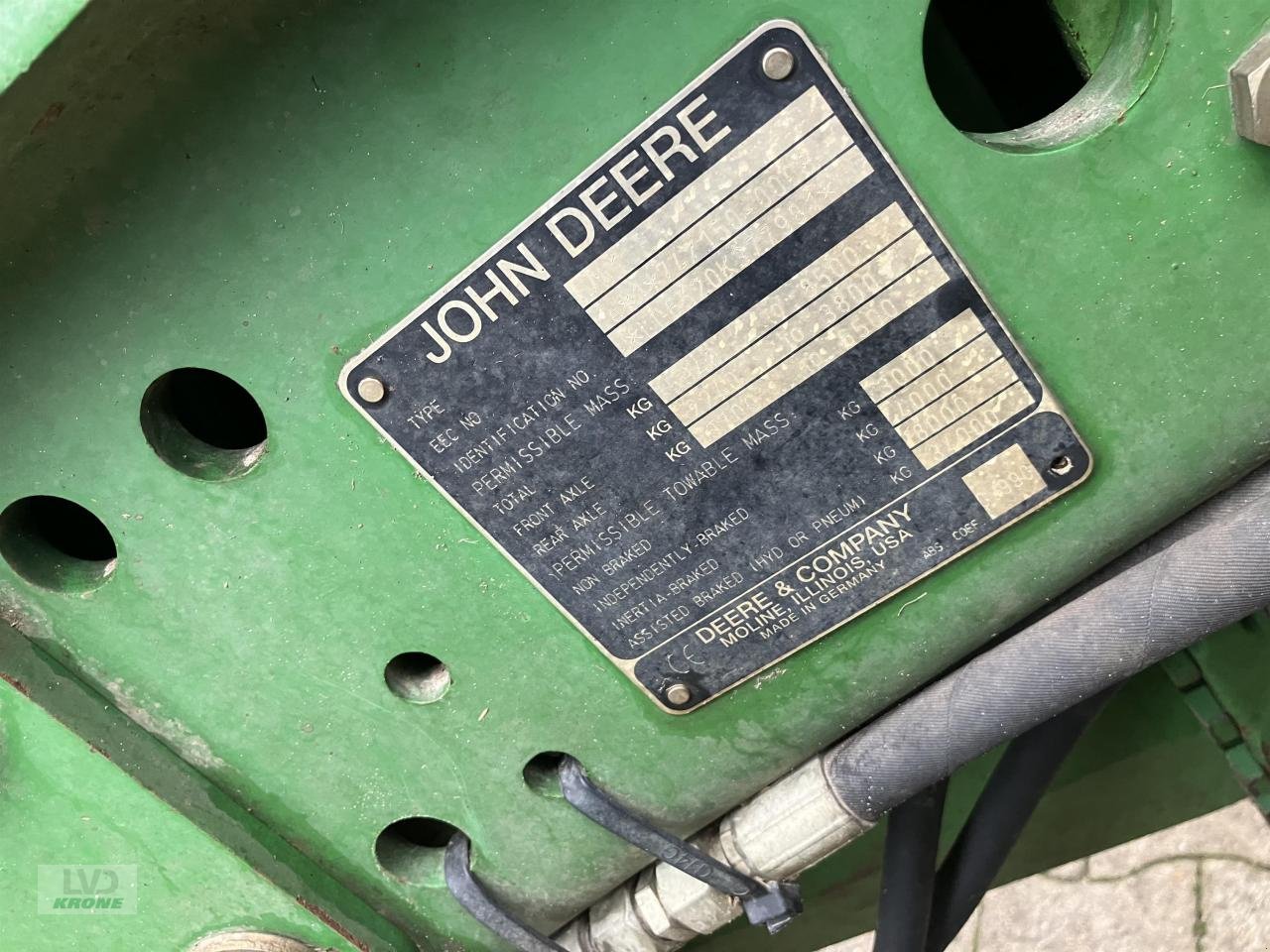 Traktor a típus John Deere 6520 PREMIUM, Gebrauchtmaschine ekkor: Spelle (Kép 12)