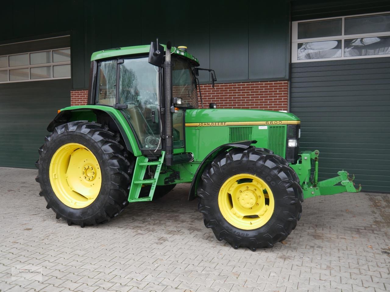 Traktor van het type John Deere 6600 + Fieldbee RTK + Pflegeräder, Gebrauchtmaschine in Borken (Foto 1)