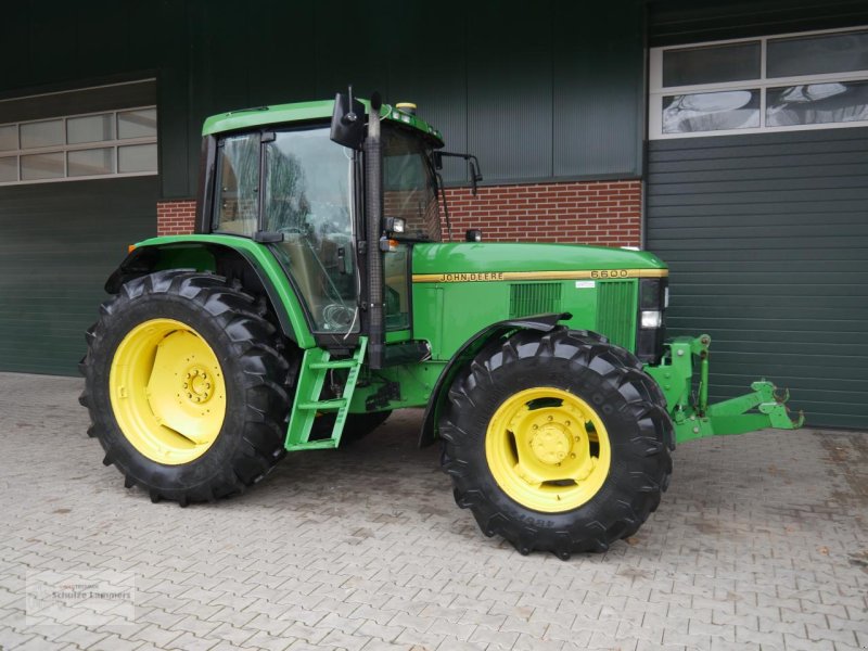 Traktor des Typs John Deere 6600 + Fieldbee RTK + Pflegeräder, Gebrauchtmaschine in Borken (Bild 1)
