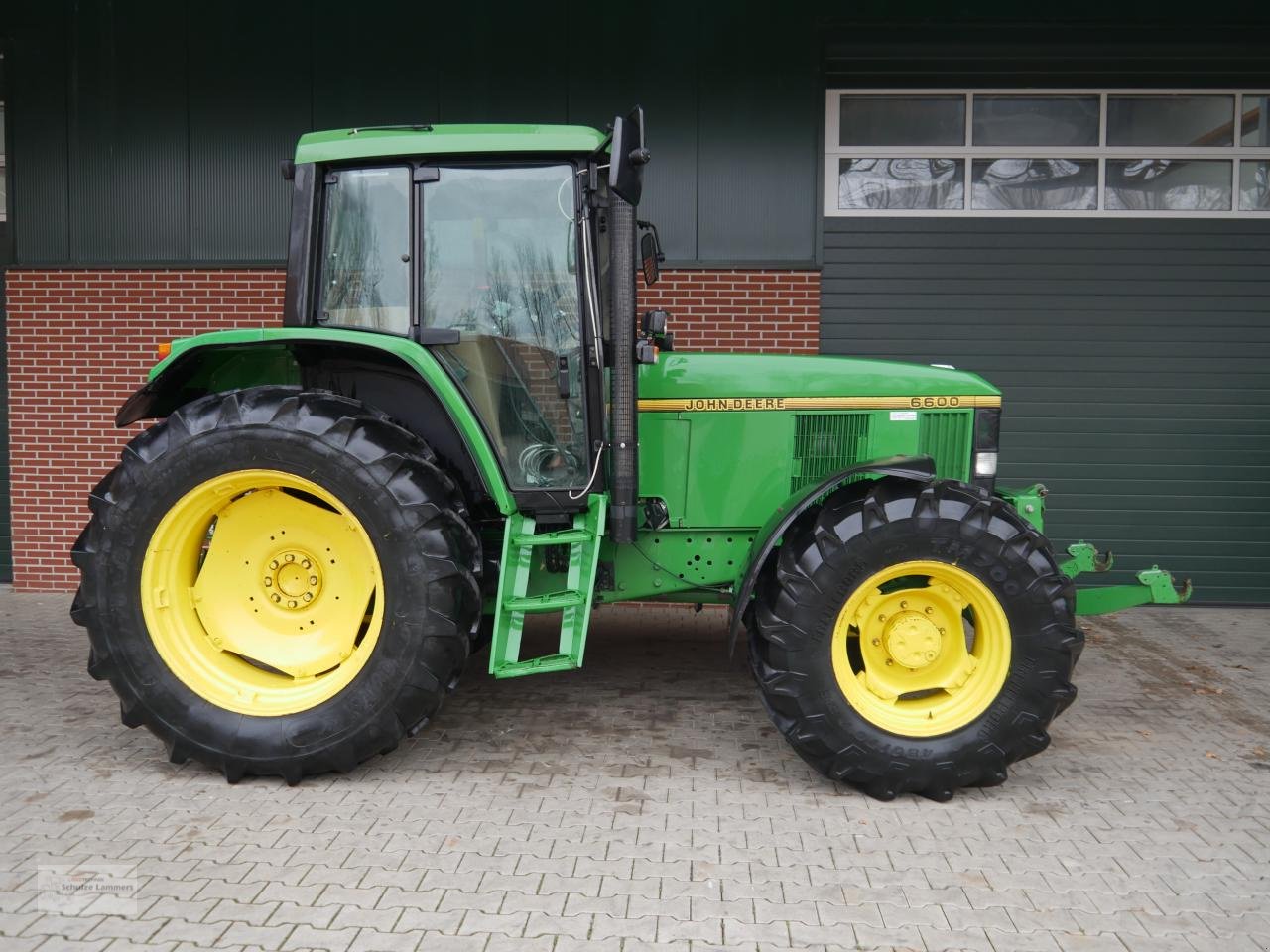 Traktor van het type John Deere 6600 + Fieldbee RTK + Pflegeräder, Gebrauchtmaschine in Borken (Foto 5)