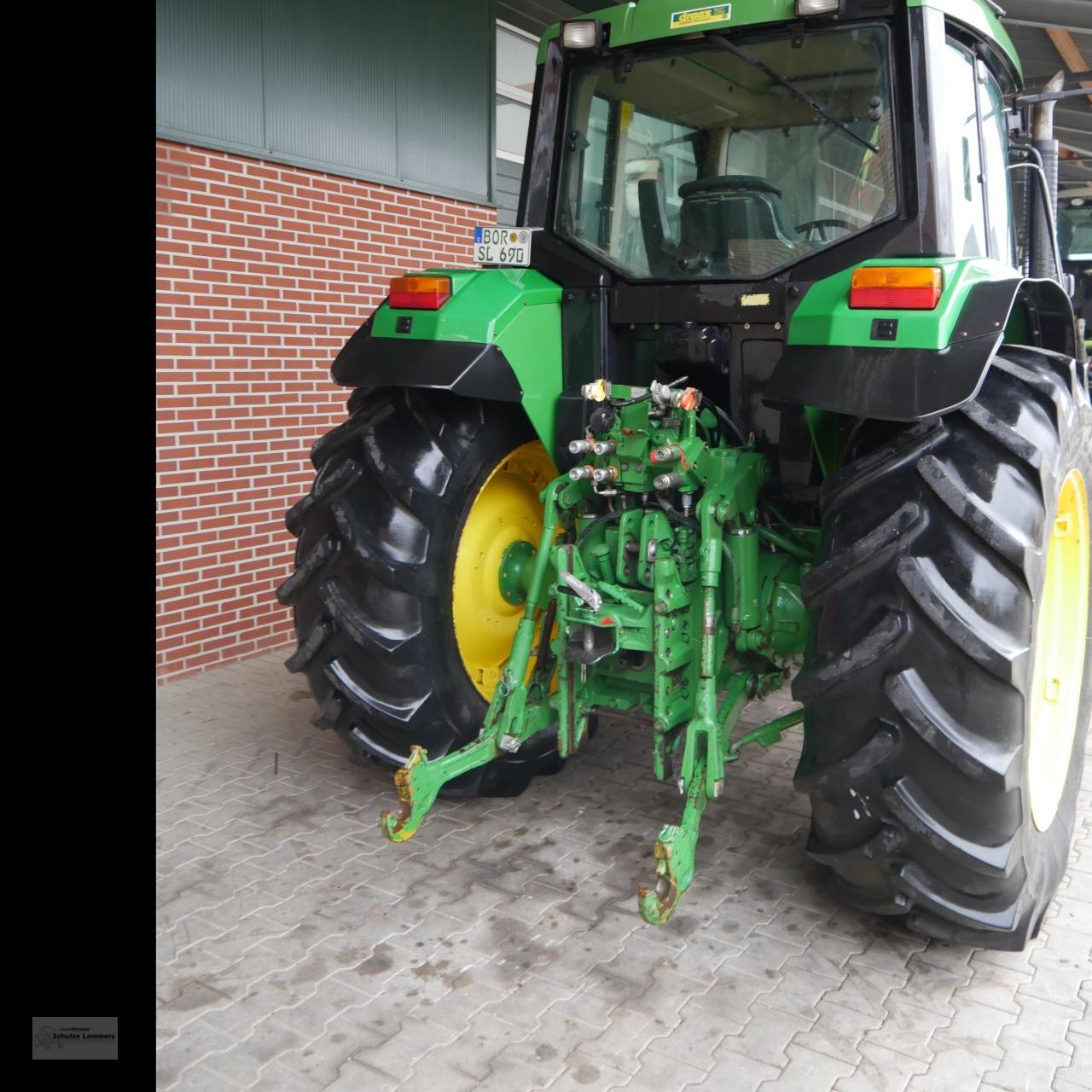 Traktor van het type John Deere 6600 + Fieldbee RTK + Pflegeräder, Gebrauchtmaschine in Borken (Foto 7)