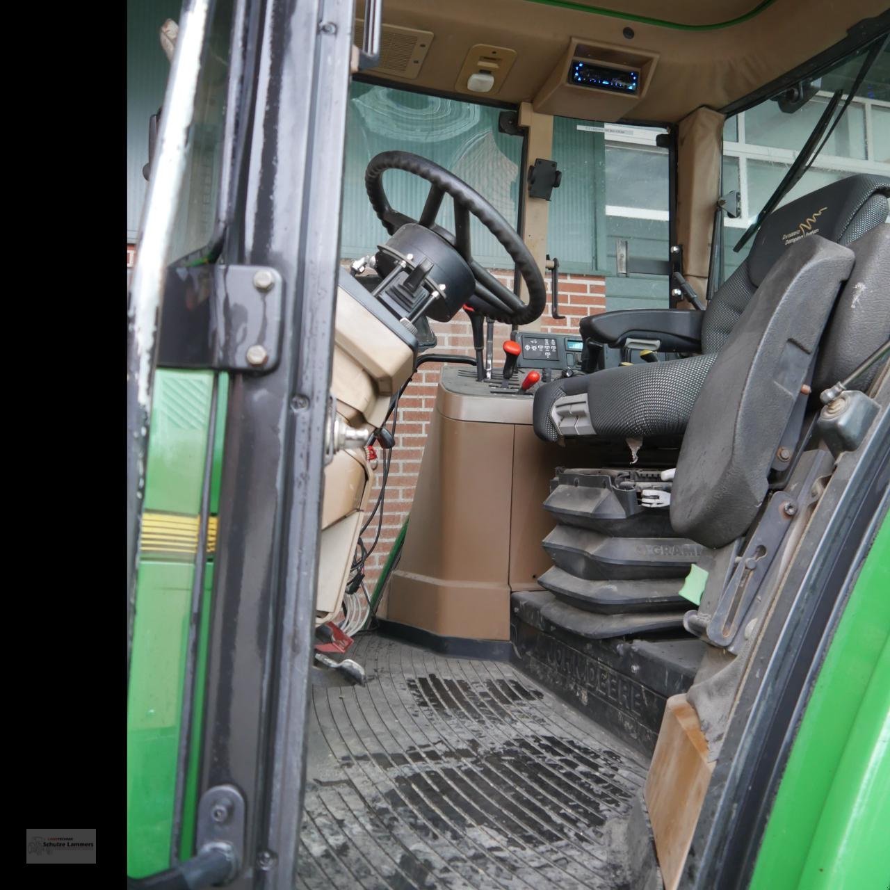Traktor van het type John Deere 6600 + Fieldbee RTK + Pflegeräder, Gebrauchtmaschine in Borken (Foto 10)