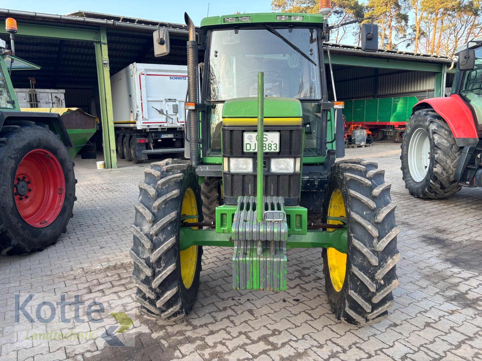Traktor от тип John Deere 6600, Gebrauchtmaschine в Rieste (Снимка 6)