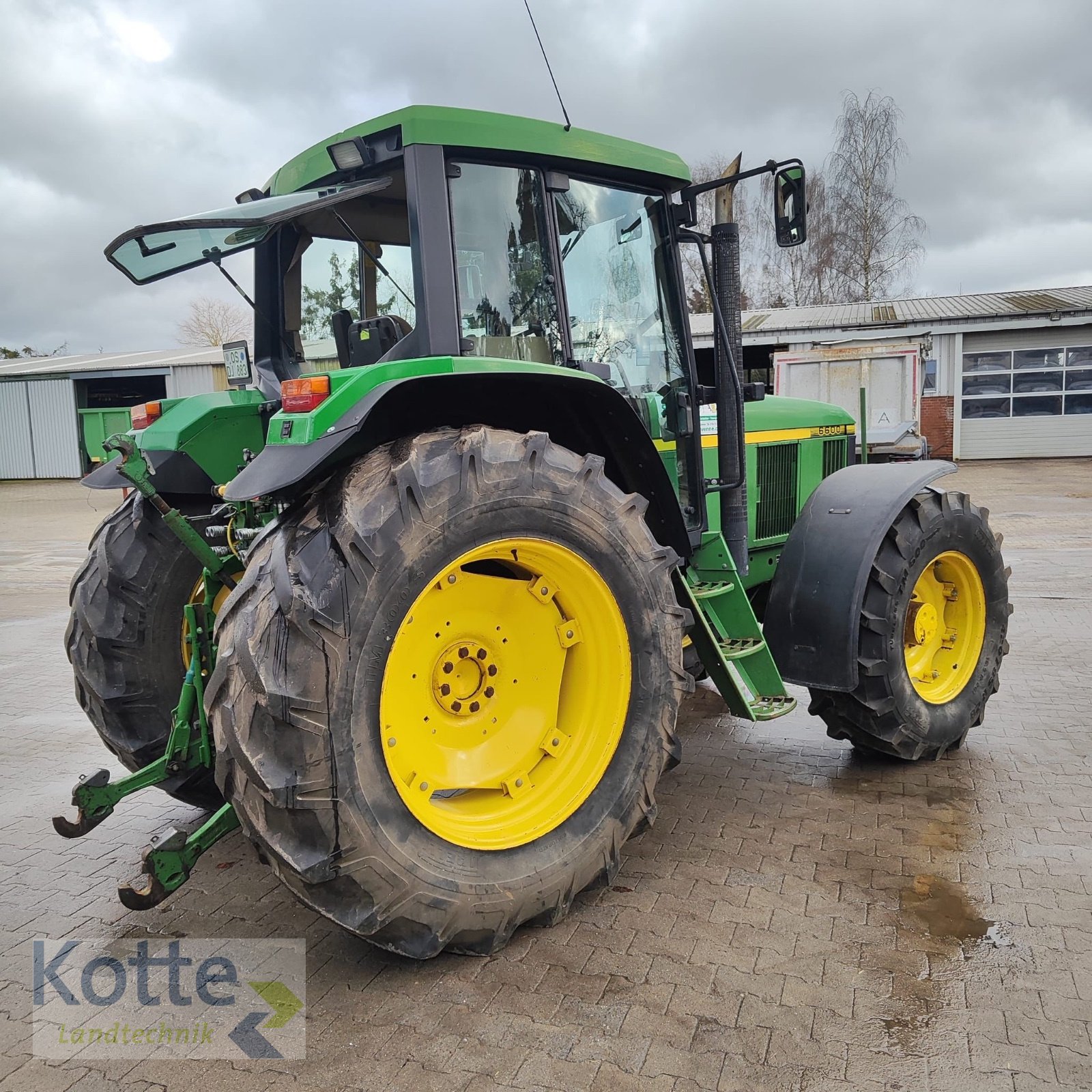 Traktor van het type John Deere 6600, Gebrauchtmaschine in Rieste (Foto 4)