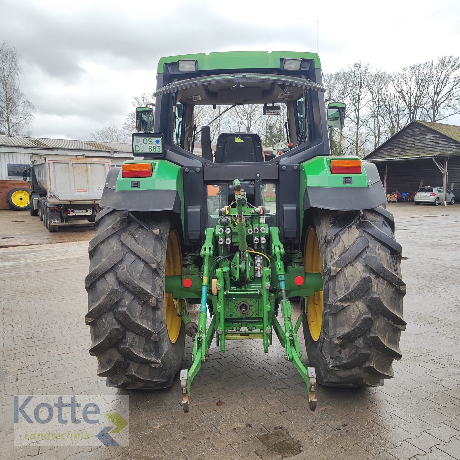 Traktor van het type John Deere 6600, Gebrauchtmaschine in Rieste (Foto 5)