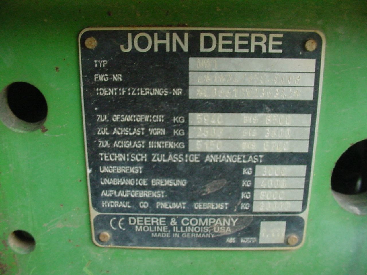 Traktor van het type John Deere 6610PQ, Gebrauchtmaschine in Wieringerwerf (Foto 8)