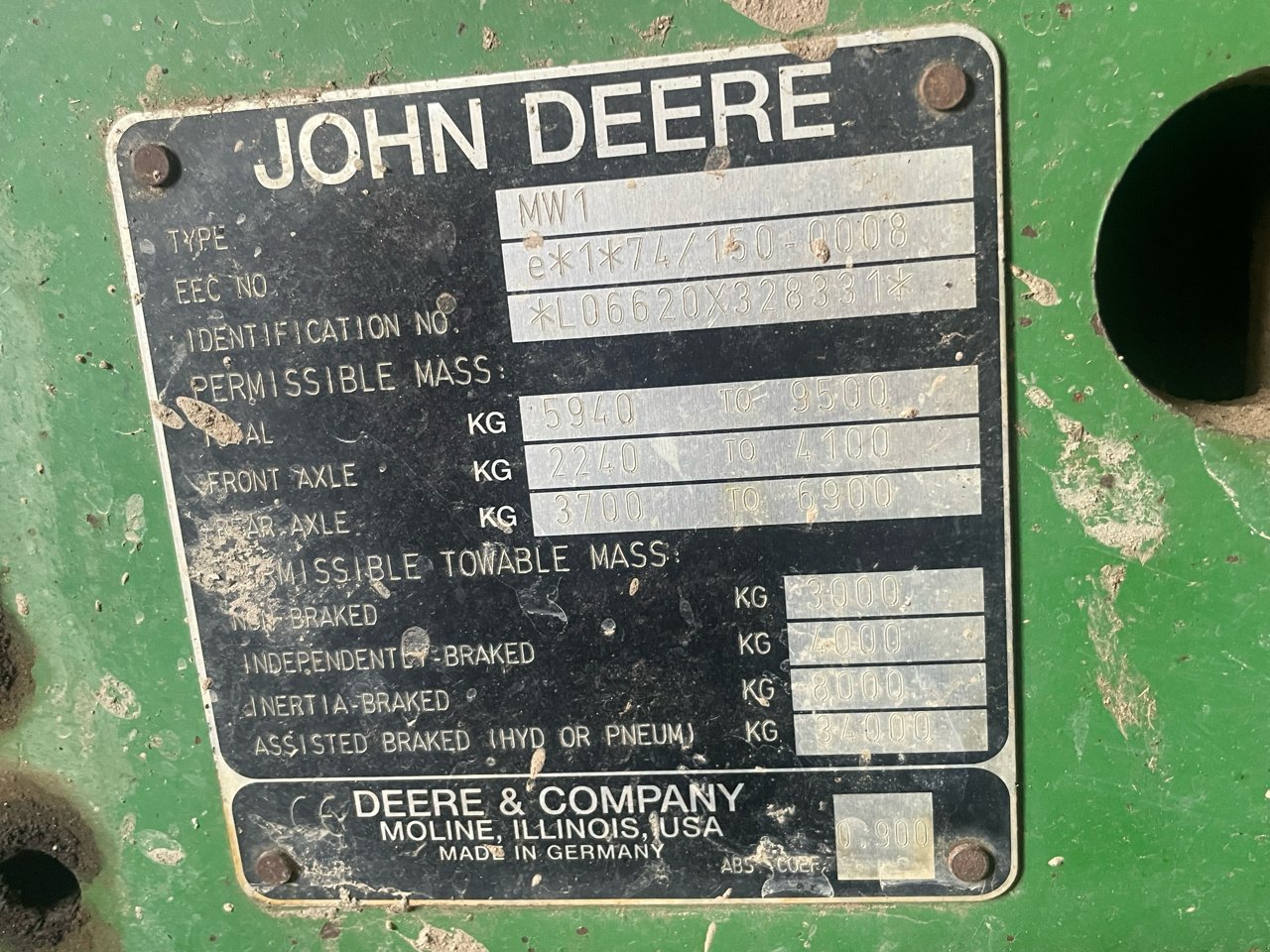Traktor des Typs John Deere 6620, Gebrauchtmaschine in MORLHON LE HAUT (Bild 11)