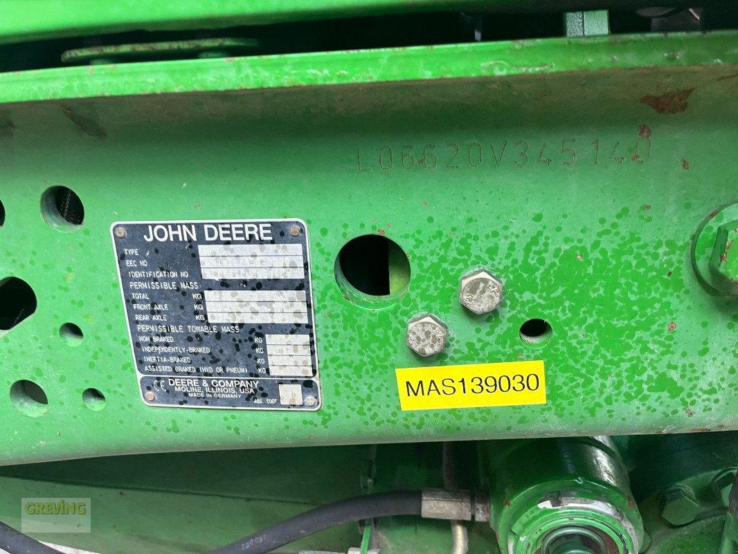 Traktor типа John Deere 6620, Gebrauchtmaschine в Ahaus (Фотография 25)