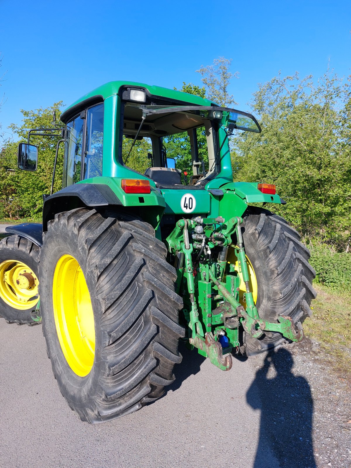 Traktor des Typs John Deere 6800, Gebrauchtmaschine in Oelde (Bild 4)