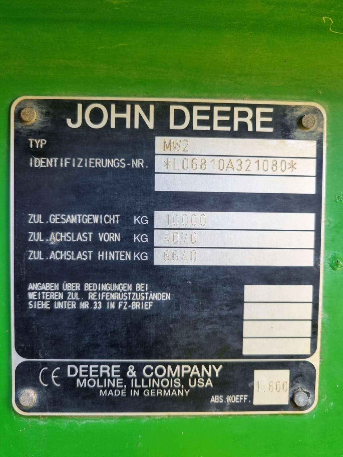Traktor typu John Deere 6810, Gebrauchtmaschine v Gaubüttelbrunn (Obrázek 24)