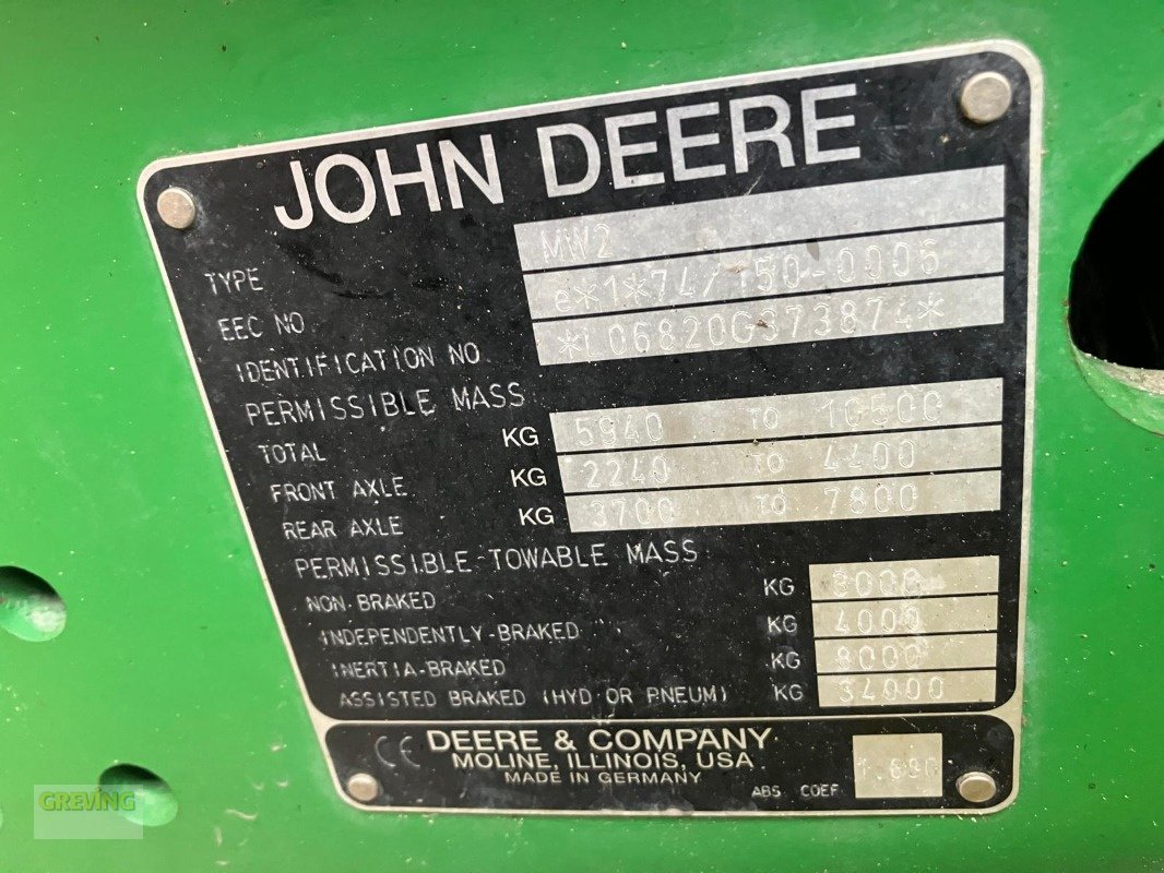 Traktor от тип John Deere 6820, Gebrauchtmaschine в Nottuln (Снимка 14)