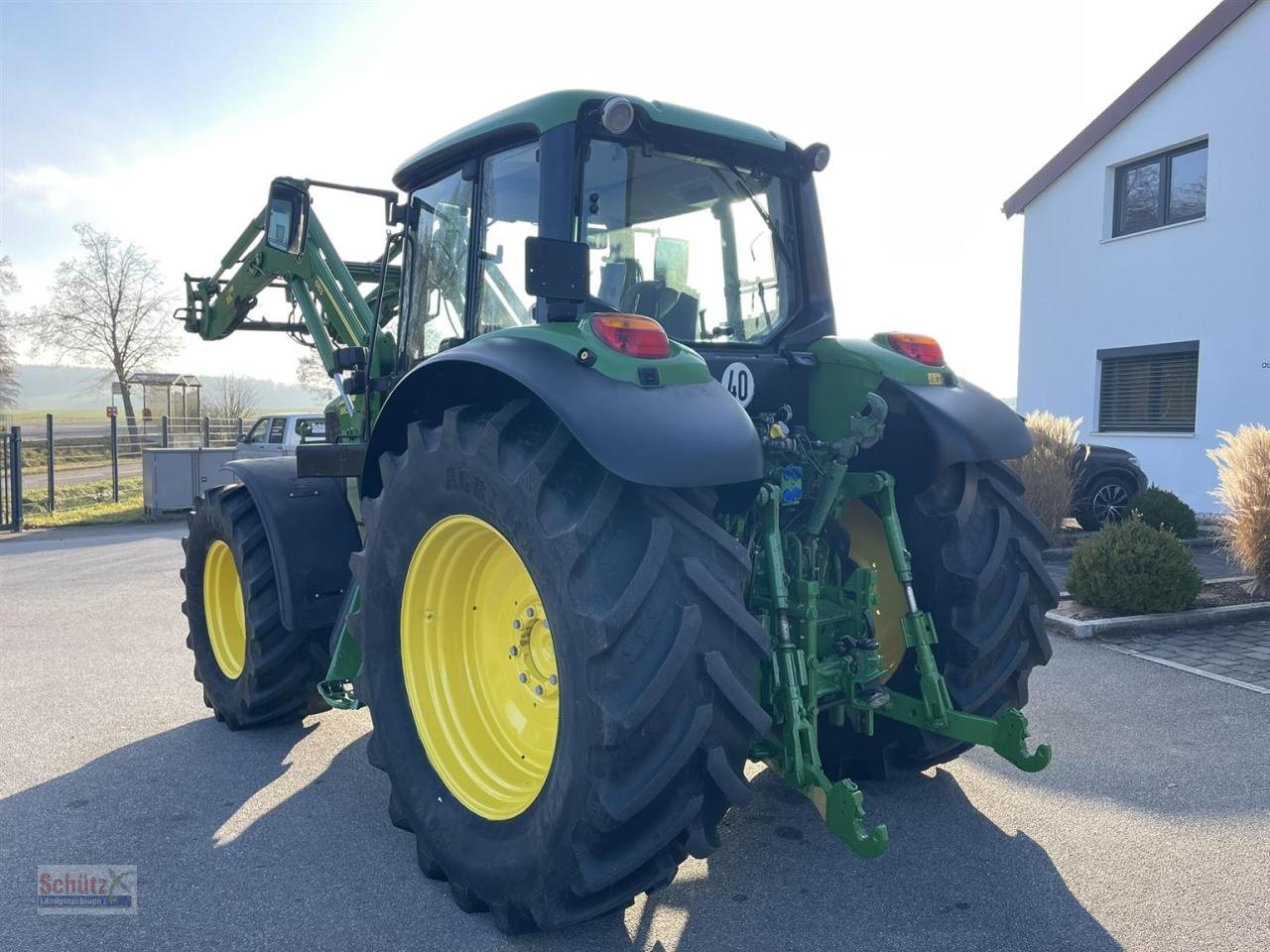 Traktor des Typs John Deere 6830 Power Quad plus Front-PTO Frontlader FZW, Gebrauchtmaschine in Schierling (Bild 3)