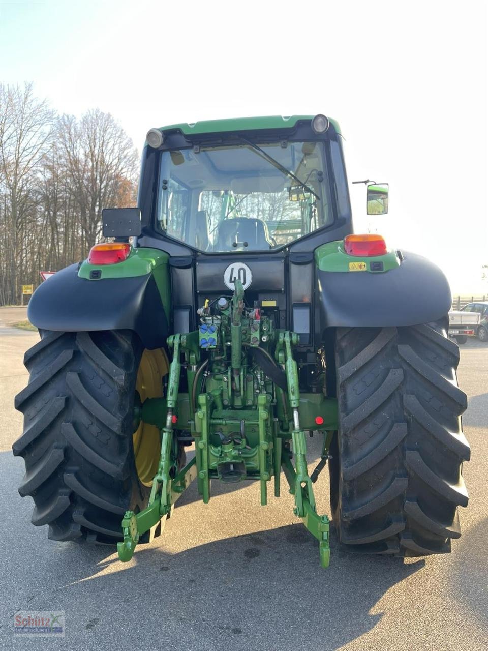 Traktor des Typs John Deere 6830 Power Quad plus Front-PTO Frontlader FZW, Gebrauchtmaschine in Schierling (Bild 4)