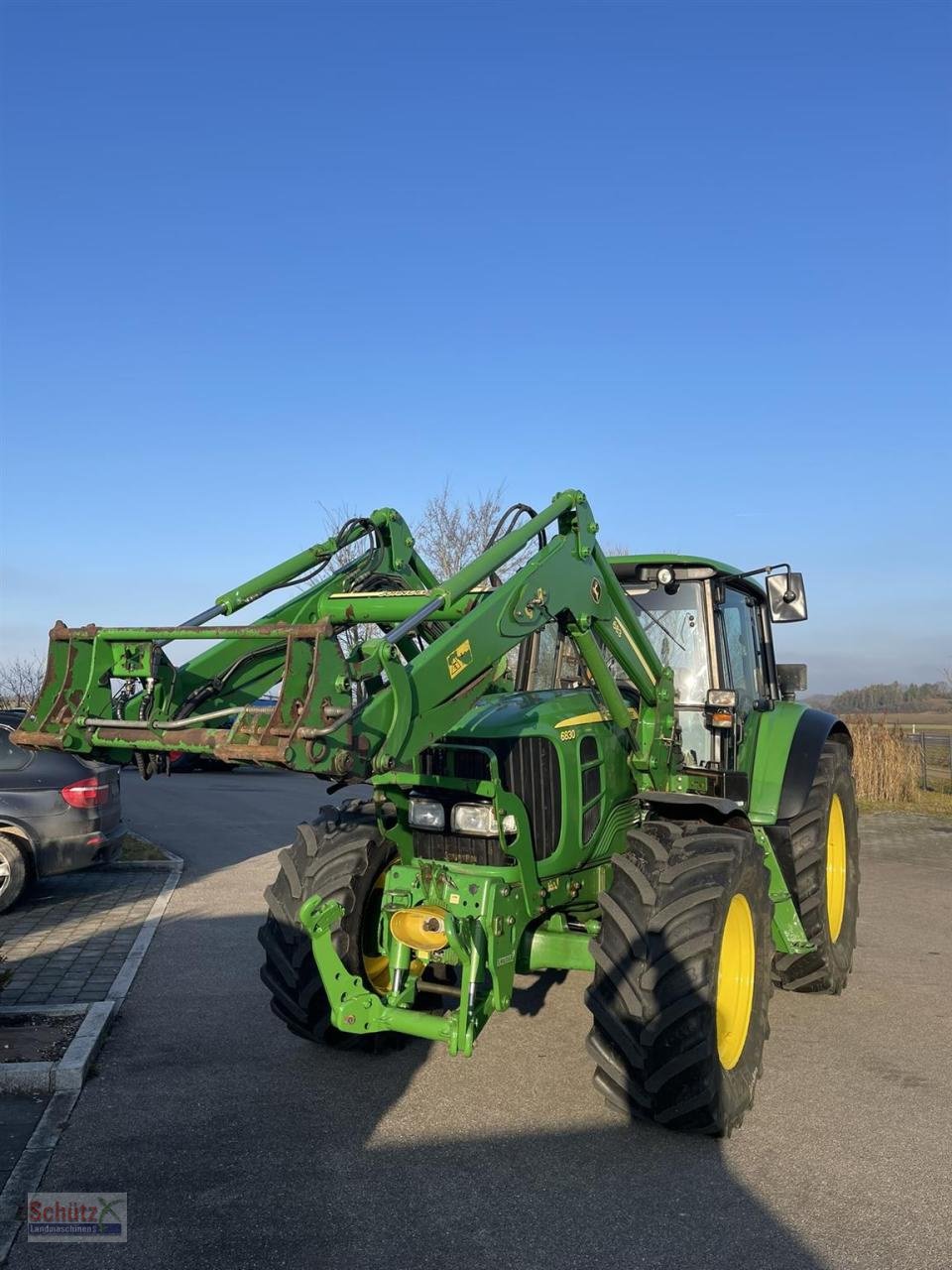 Traktor des Typs John Deere 6830 Power Quad plus Front-PTO Frontlader FZW, Gebrauchtmaschine in Schierling (Bild 5)