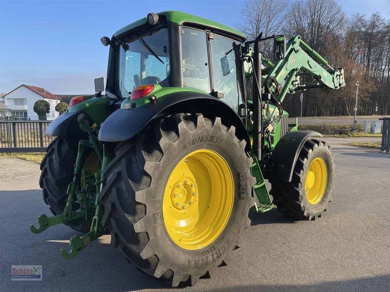 Traktor vrste John Deere 6830 Power Quad plus mit Frontlader und FZW, front PTO, Gebrauchtmaschine v Schierling (Slika 7)