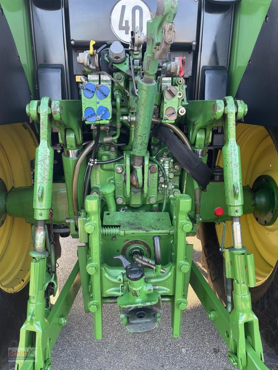 Traktor vrste John Deere 6830 Power Quad plus mit Frontlader und FZW, front PTO, Gebrauchtmaschine v Schierling (Slika 12)