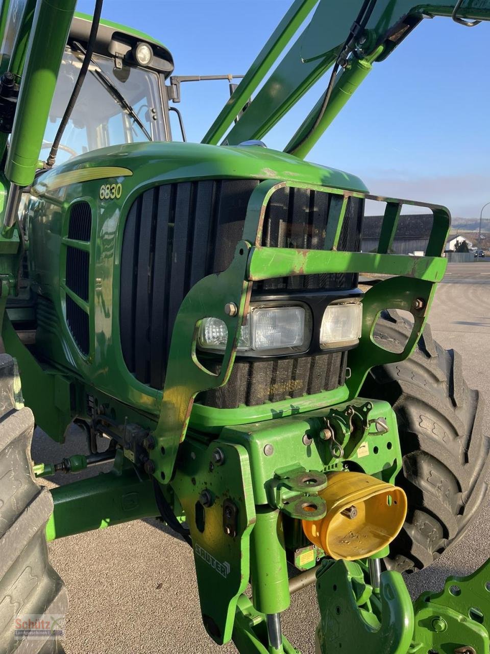 Traktor vrste John Deere 6830 Power Quad plus mit Frontlader und FZW, front PTO, Gebrauchtmaschine v Schierling (Slika 13)