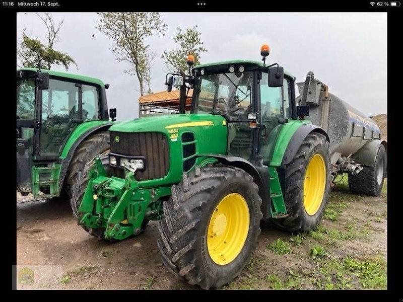Traktor a típus John Deere 6830 Powr Quad, Gebrauchtmaschine ekkor: Salsitz (Kép 1)