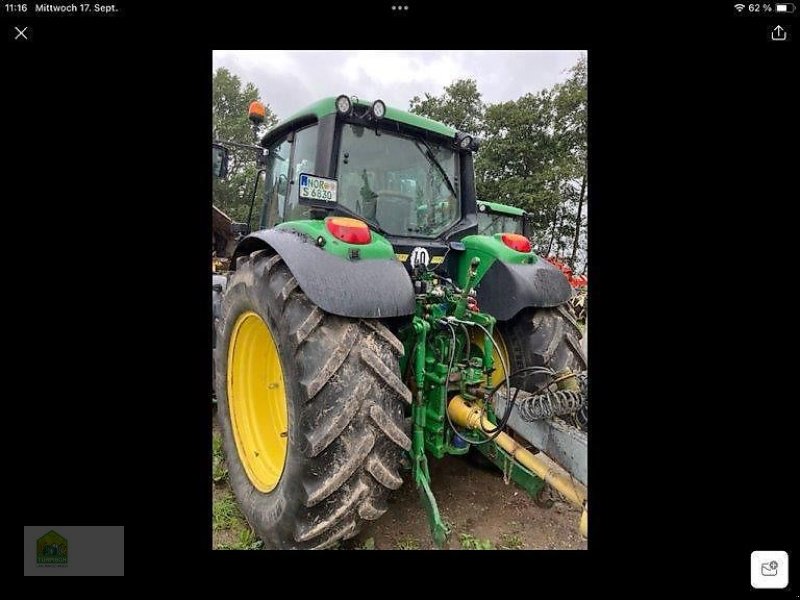 Traktor a típus John Deere 6830 Powr Quad, Gebrauchtmaschine ekkor: Salsitz (Kép 3)